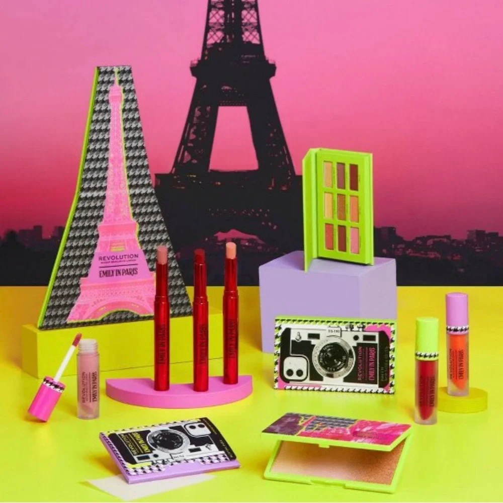 NIB Revolution Makeup x Emily in Paris City of Love pallette